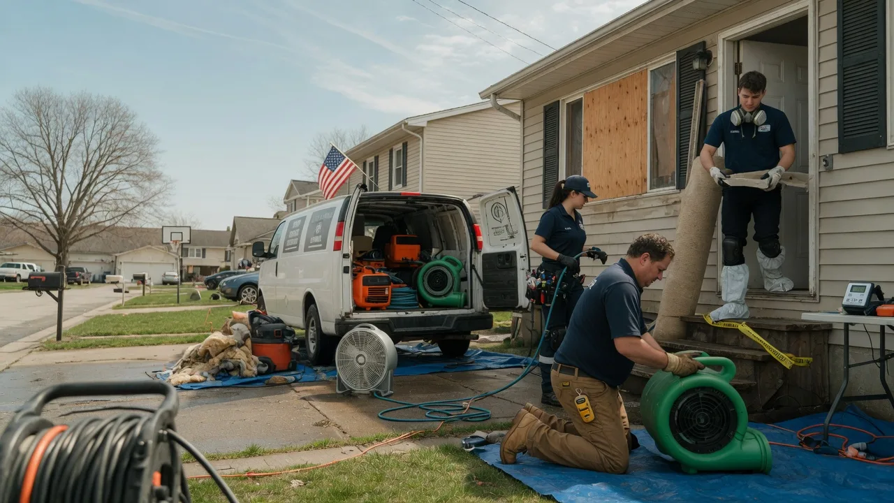 Water Damage Restoration in Hebron, MD near me